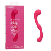 Pretty Little Wands Curvy Slim Pink Silicone Massager with 10 Speeds Vibrators